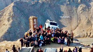 Офроуд експедиция изследва планините Хелан в Нинся